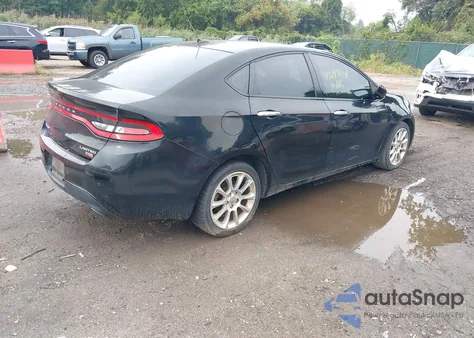 2013 Dodge Dart Limited из США, поврежденный, VIN 1C3CDFCHXDD118520